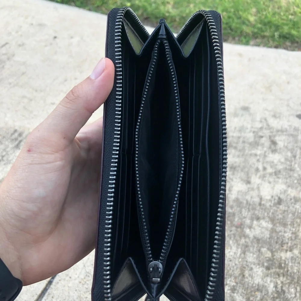 Black Coach Leather Jacket Unisex In perfect conditions - Picture 4 of 8